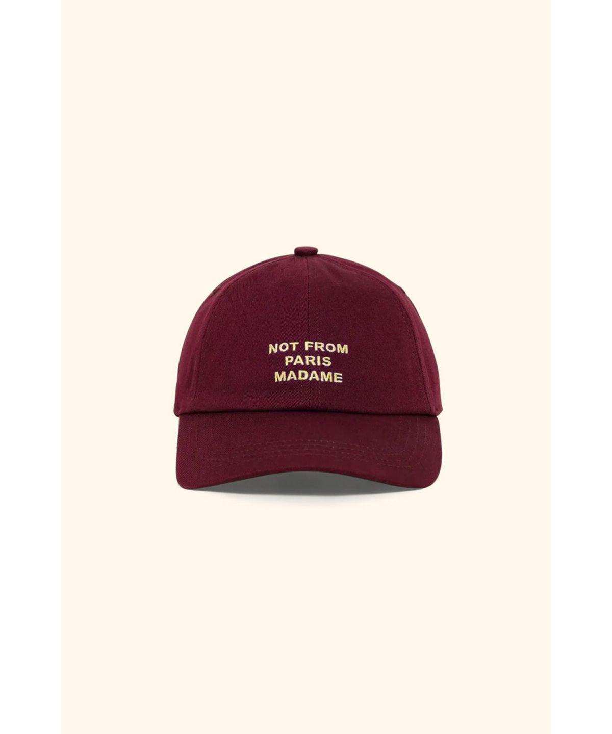 드롤드무슈(DROLE DE MONSIEUR) La Casquette Slogan D4RAW25705WIX
