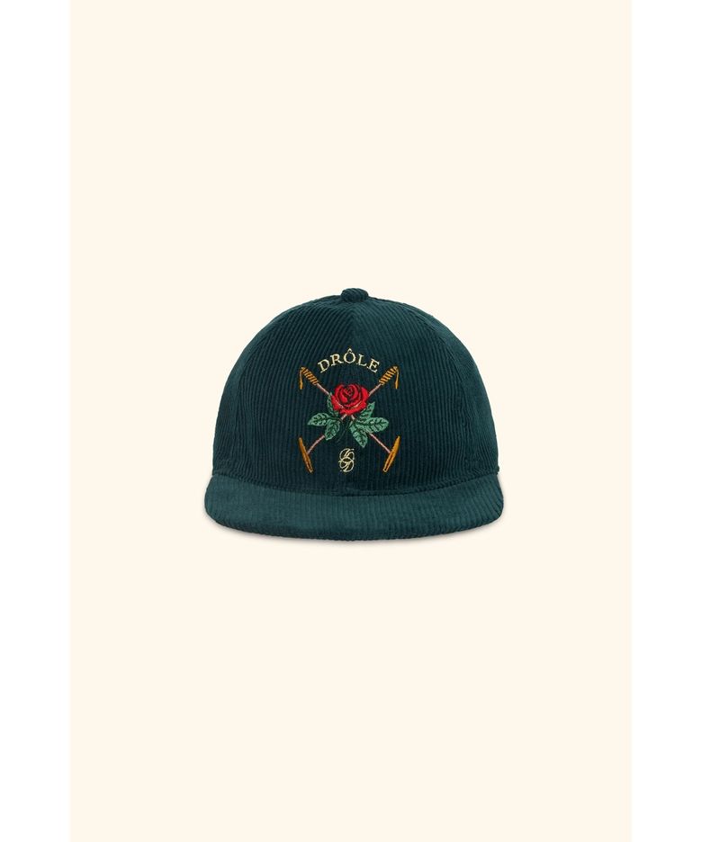 La Casquette Velours Drole Rose D4RAW25703GRD