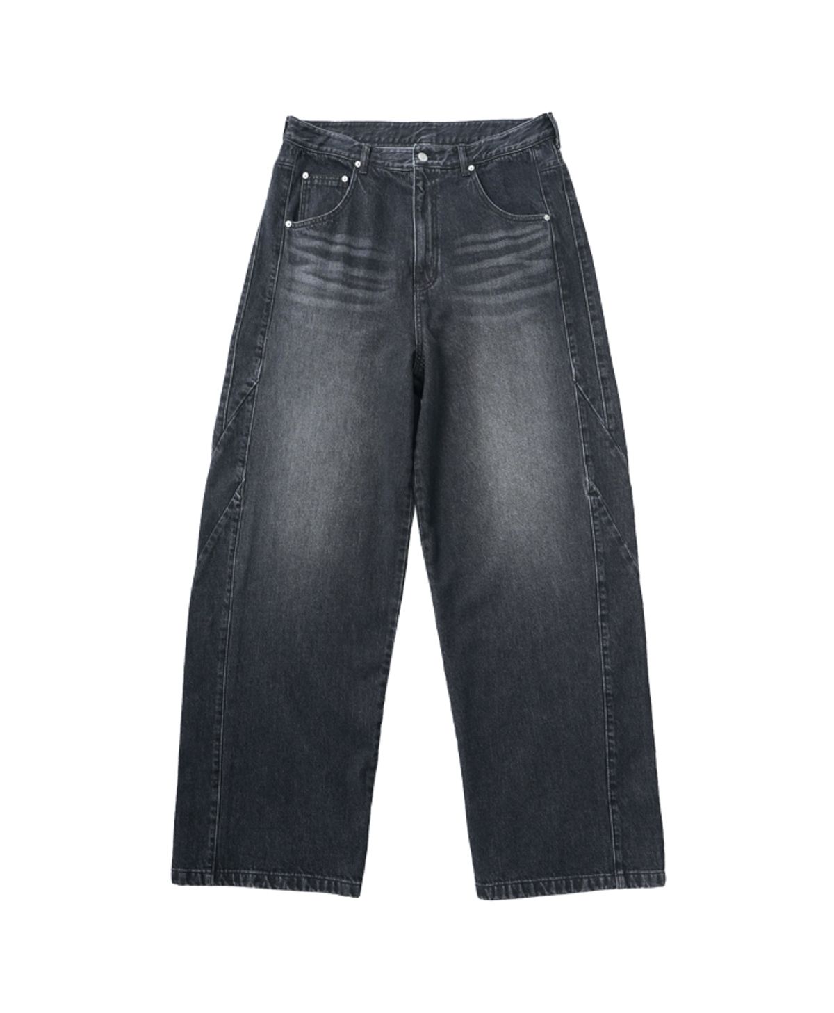 씨비전 바이 씨에스씨(CIVISION BY CSC) JAPANESE PANELED DENIM PANTS