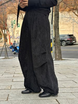 Soft  Drawstring Pants (2C)