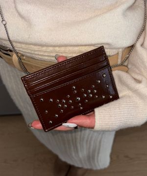 노바 카드지갑 브라운