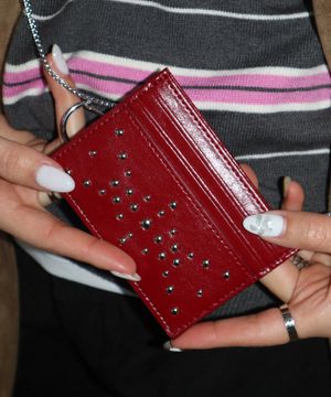 노바 카드지갑 레드