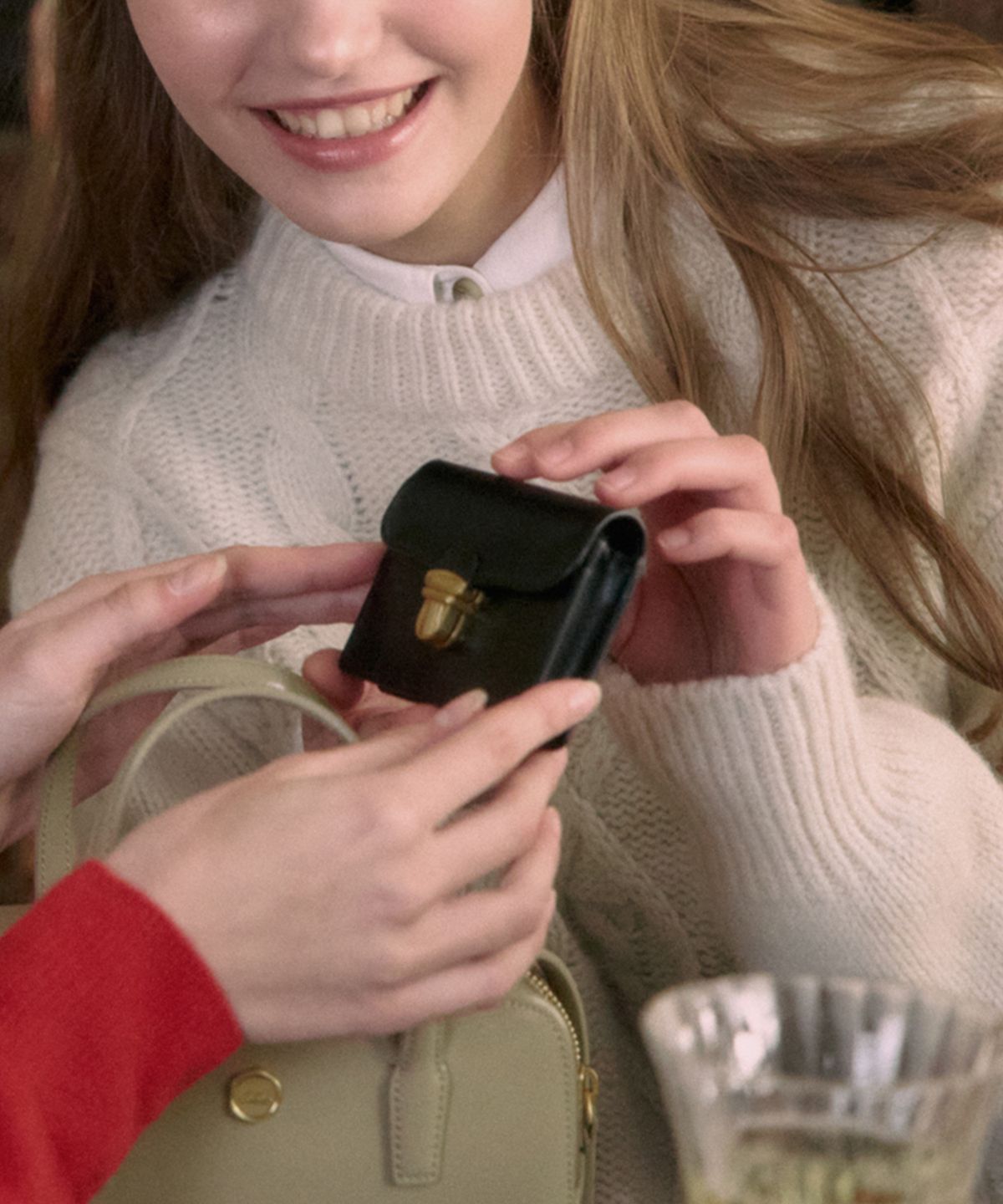 르메메(LEMEME) Porte Boucl Black