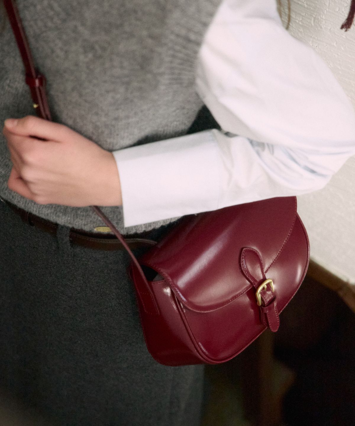 르메메(LEMEME) Sac Aure BlackCherry