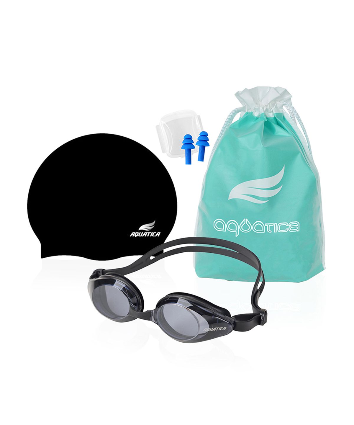아쿠아티카(AQUATICA) AQA-700 일반용수경 4종 용품 세트