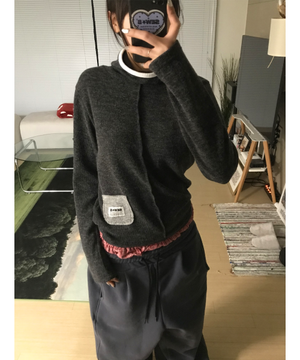 바라클라바 후드티 (세미크롭) 딥