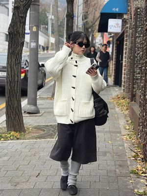 Duffle Cardigan - 2colors