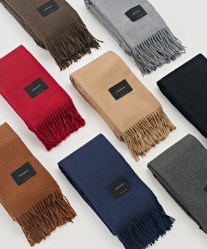 (UNISEX) 데일리 라이크 머플러 (8컬러)