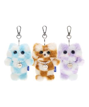 [2PACK] 미니 샹뇽이 체크 키링 (3Colors)