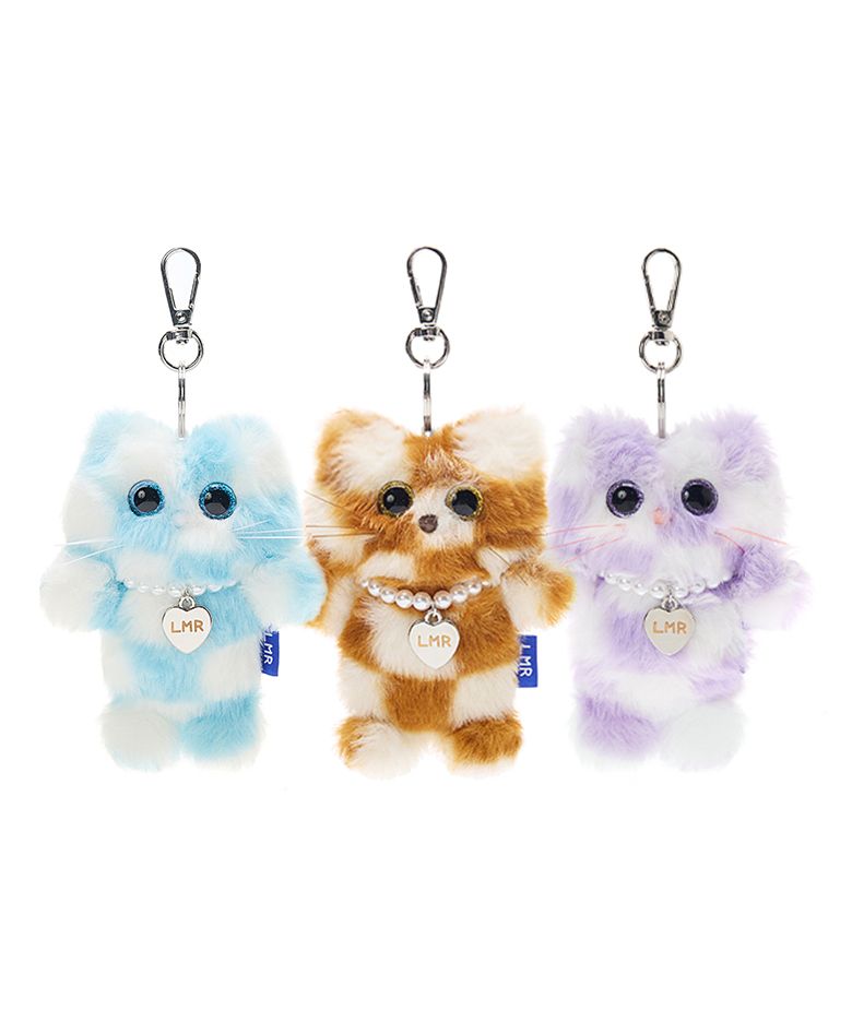[2PACK] 미니 샹뇽이 체크 키링 (3Colors)