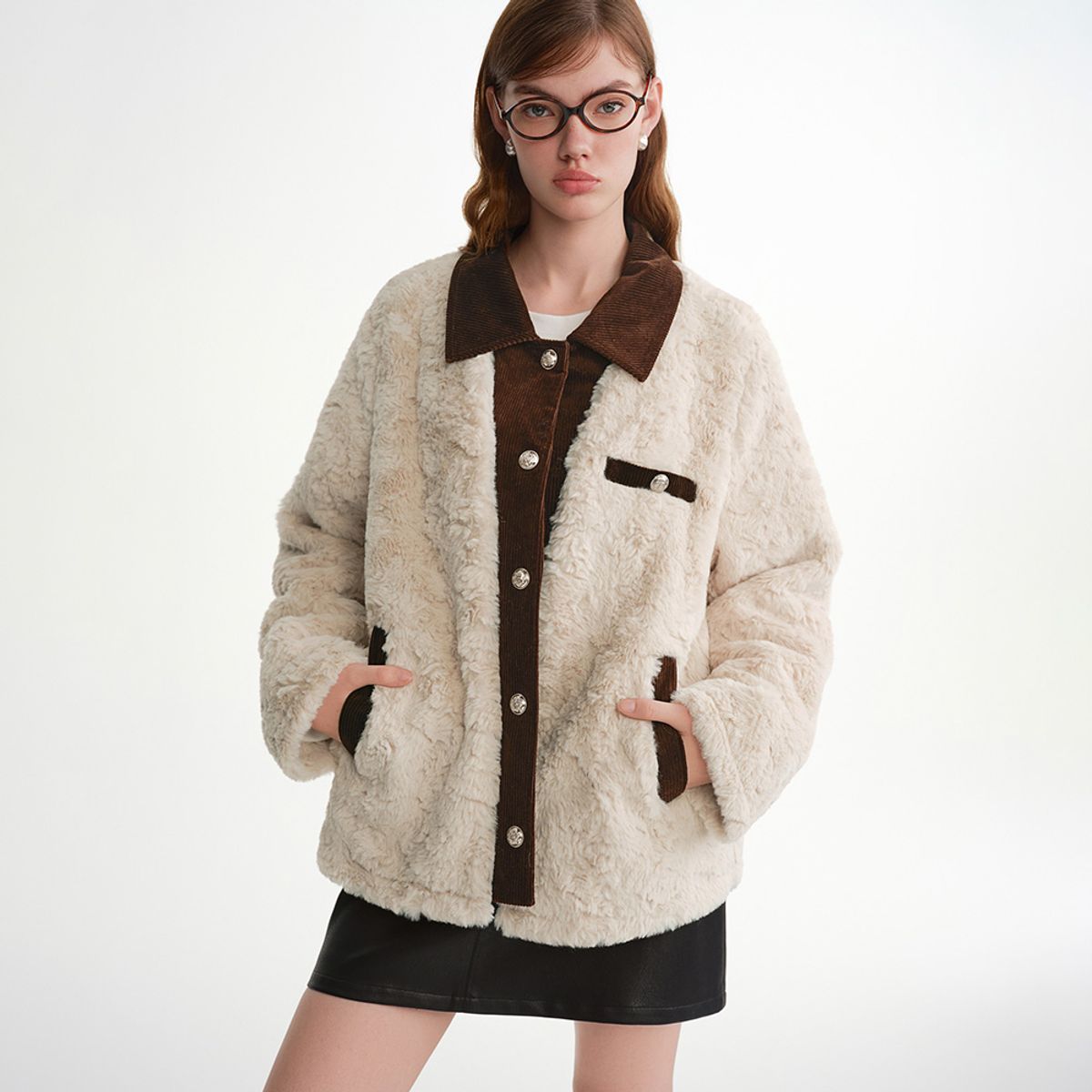에이앤레이(AEIREI) AR_Corduroy fur jacket