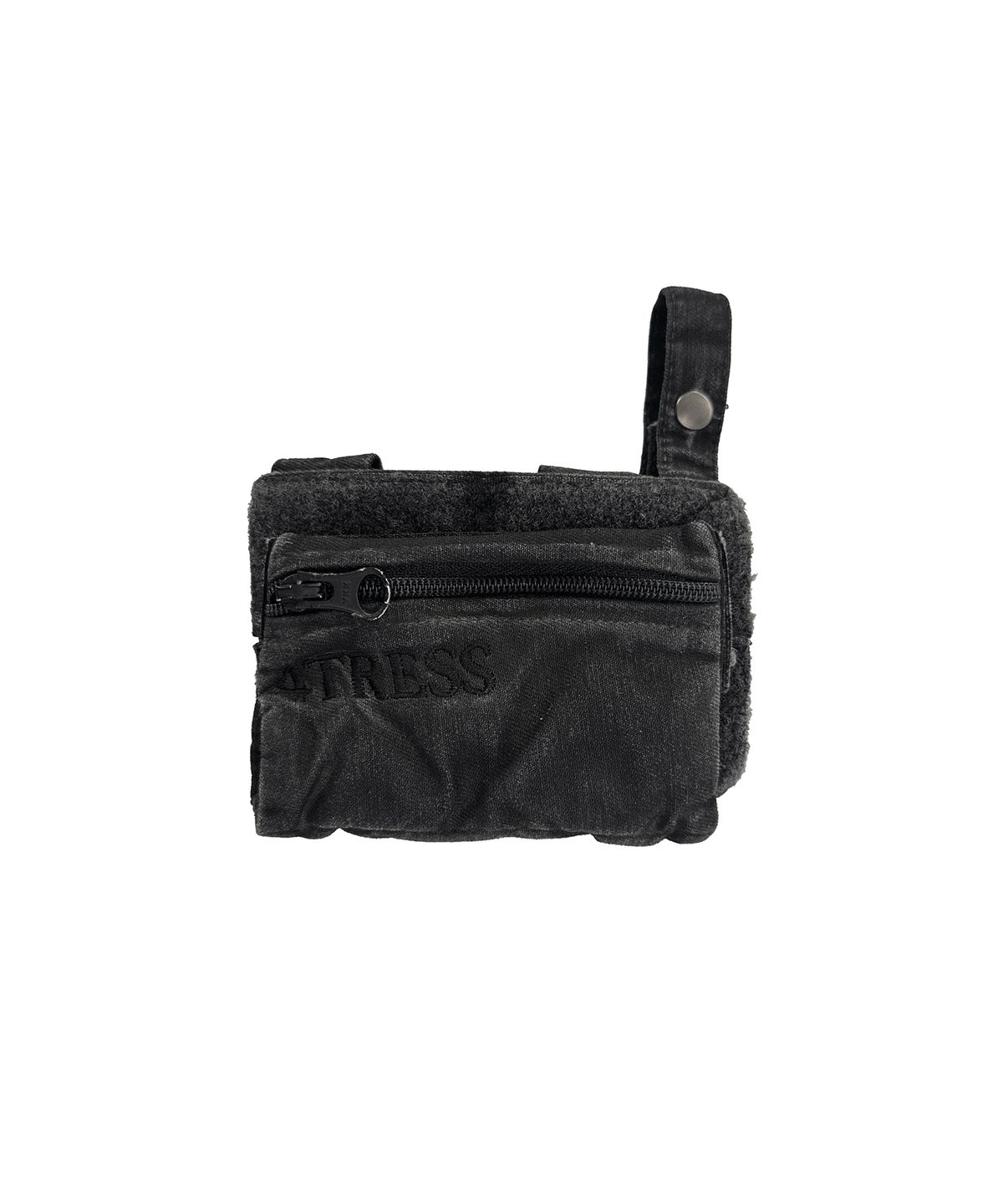 포트리스(4TRESS) WRAP WALLET KEYRING 01 ASH BLACK