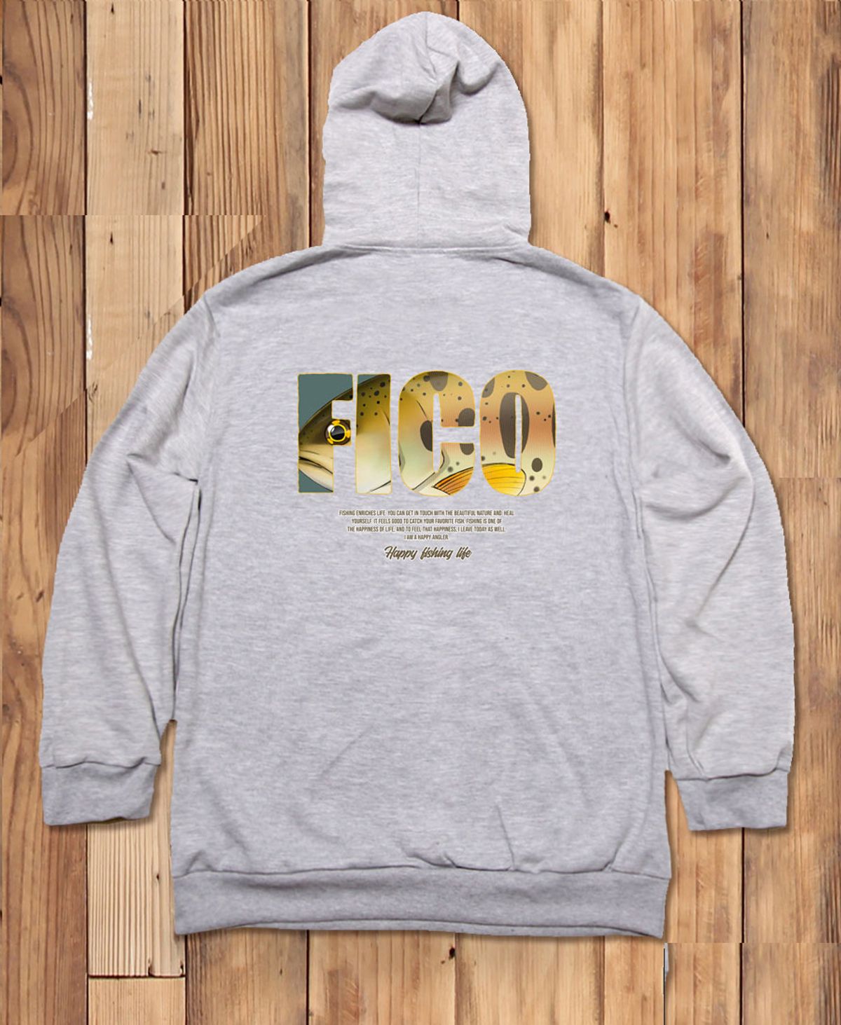 돌돌(DOLDOL) FICO-HOODY-274 익스트림 낚시 브랜드 피코앵글러  산천어 후드티