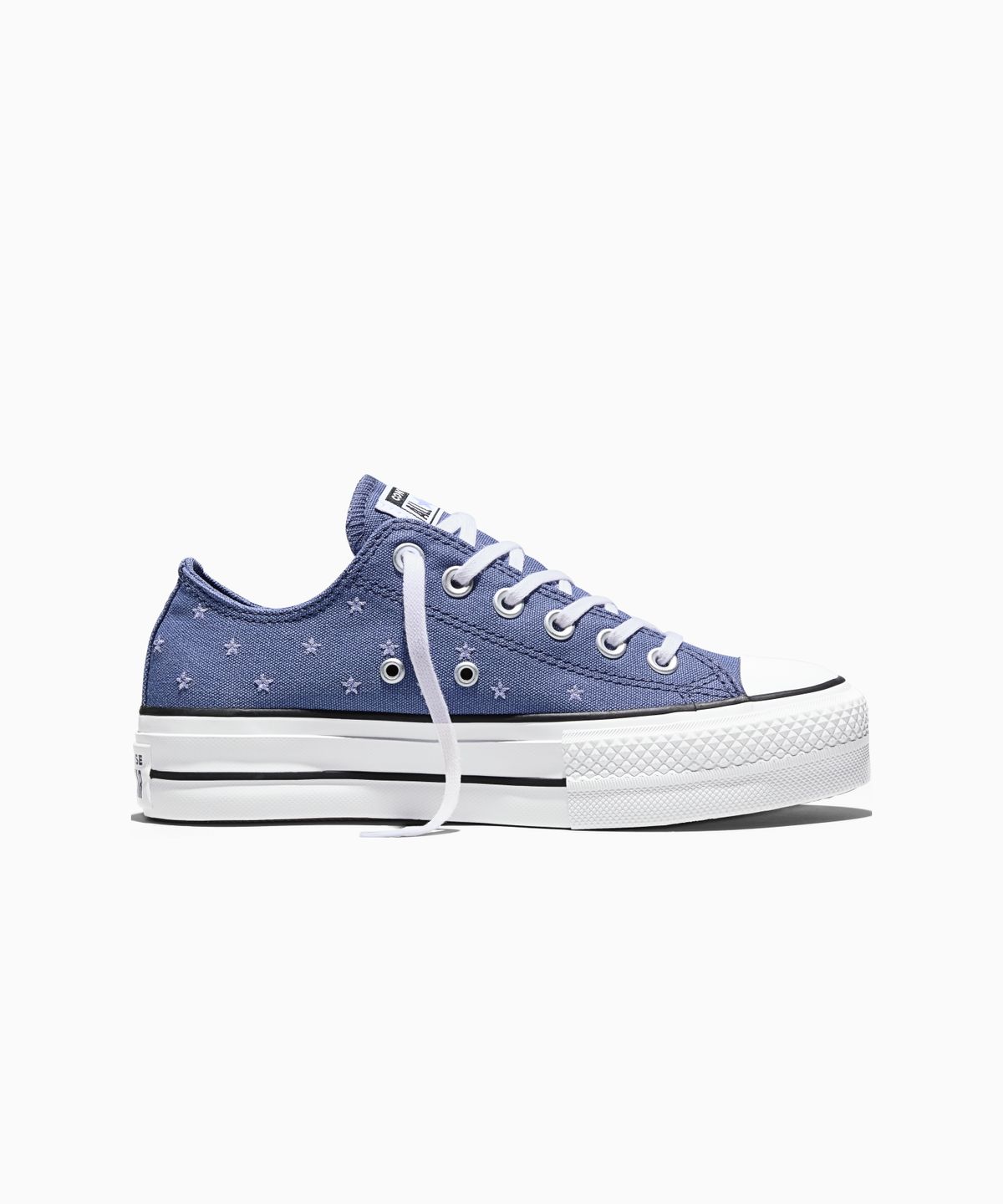컨버스(CONVERSE) 척테일러 올스타 리프트 엠브로이더드 스타즈 인디고 스톰 A16114C