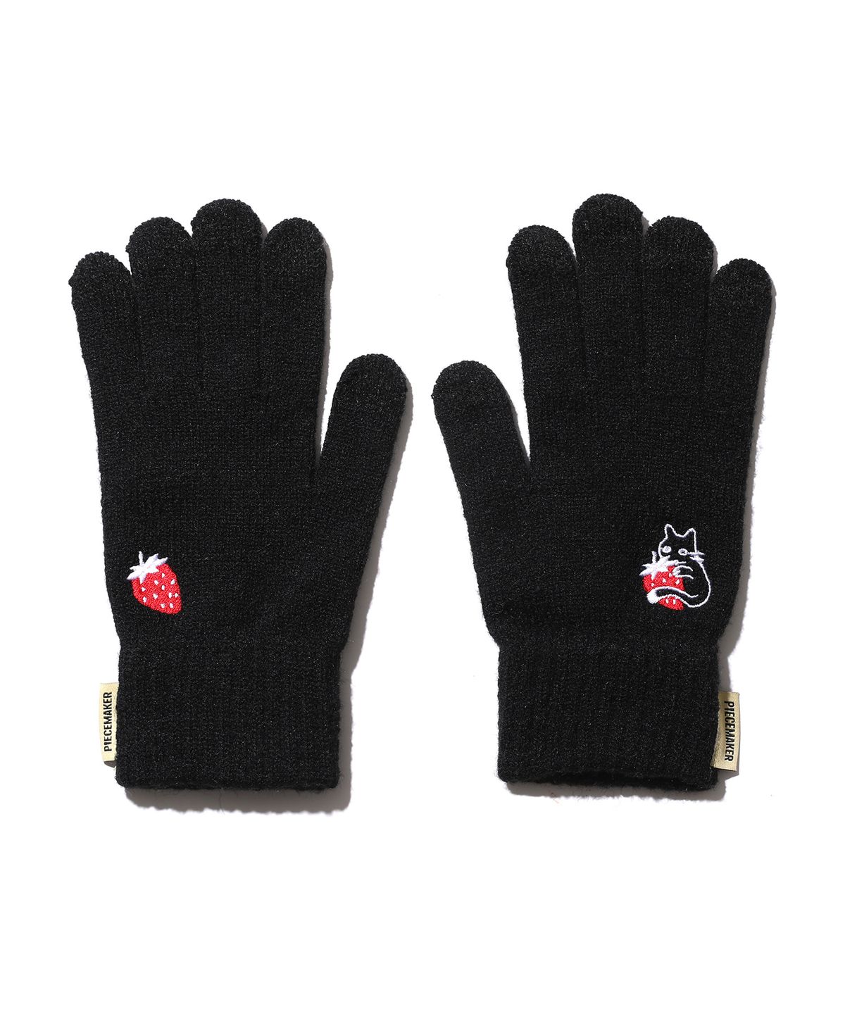 피스메이커(PIECE MAKER) CAT BERRY SMART GLOVES (BLACK)