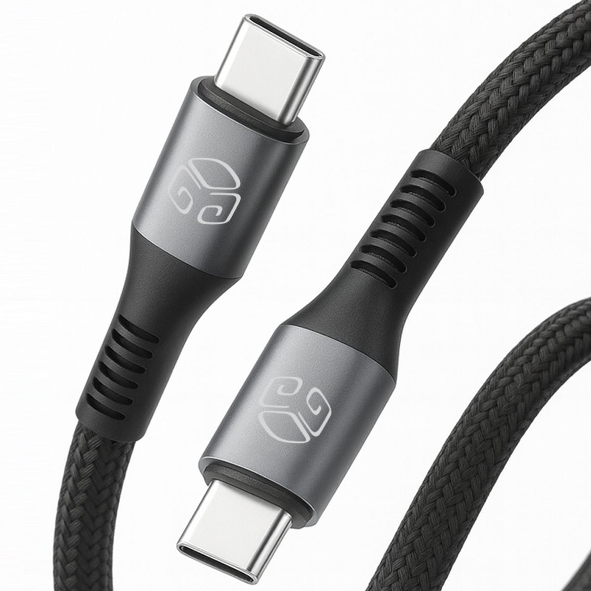 디지지(DEGEEGEE) 메탈 우븐 60W P TO C PD 초고속 충전케이블