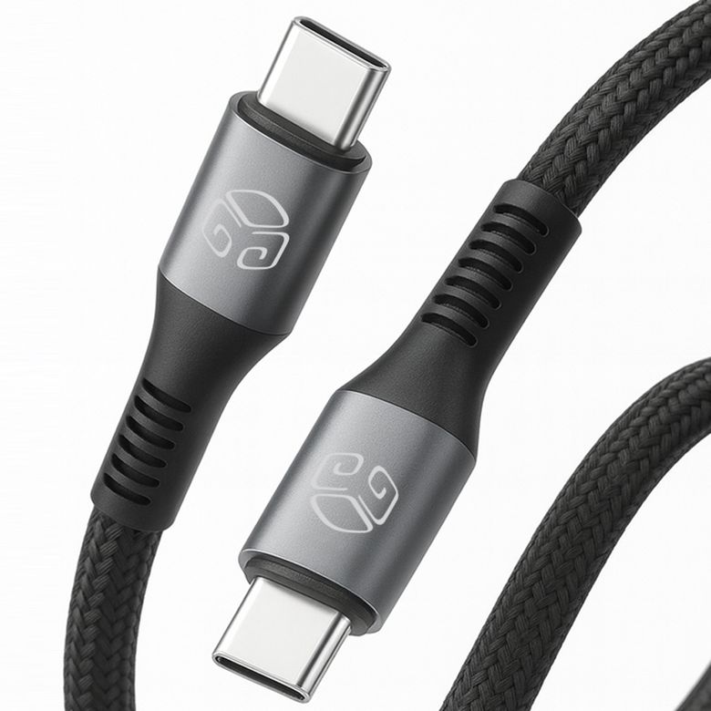 메탈 우븐 60W P TO C PD 초고속 충전케이블