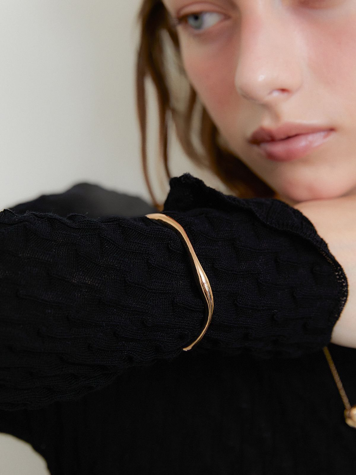 겟미블링(GETMEBLING) Wave Bold Bracelet