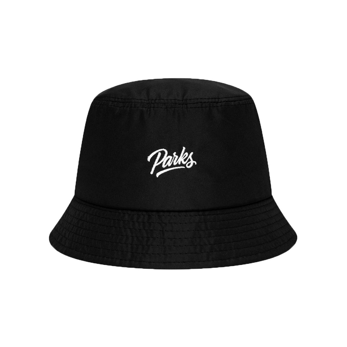 팍스(PARKS) 슬램로고 자수 버킷햇 블랙