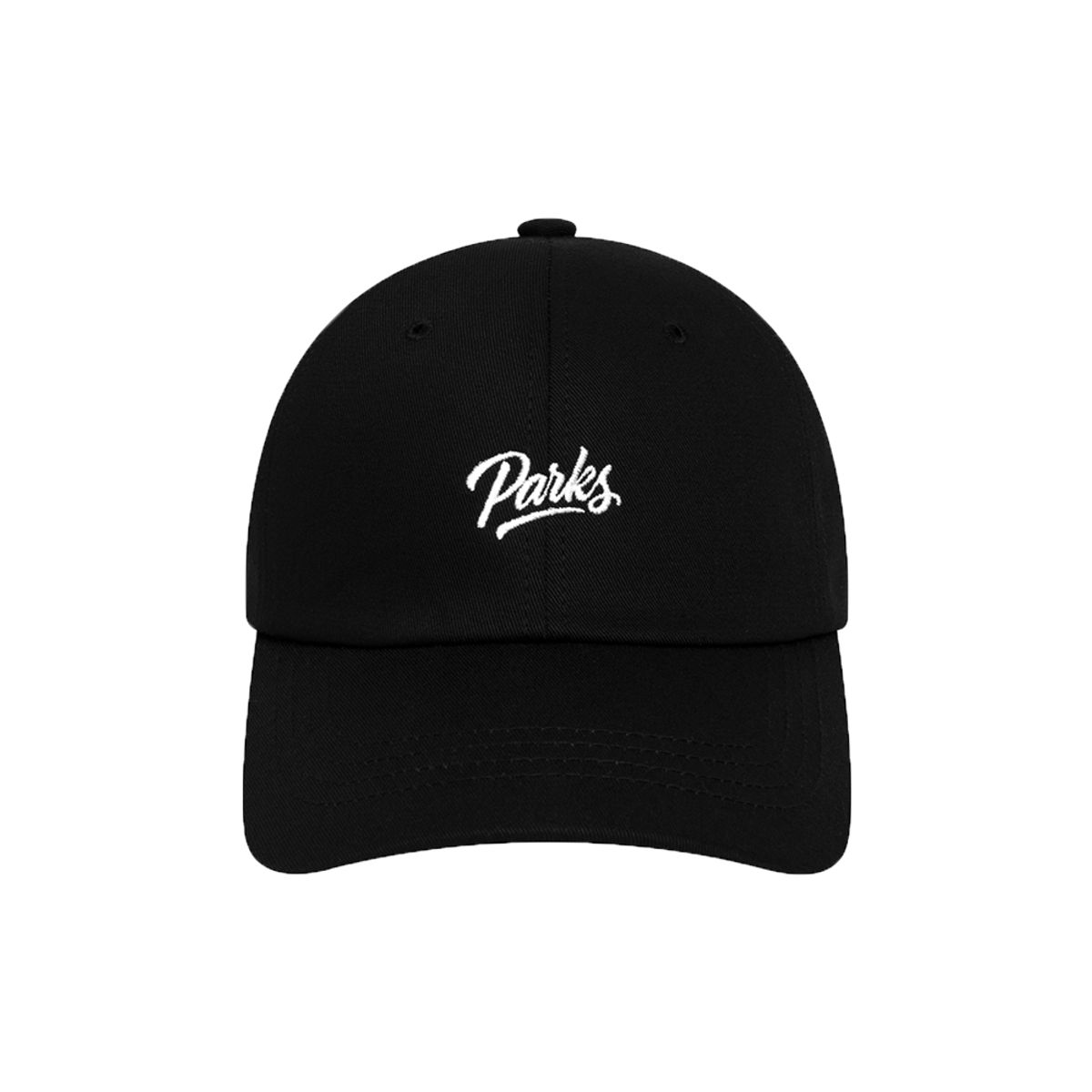 팍스(PARKS) 슬램로고 자수 볼캡 블랙