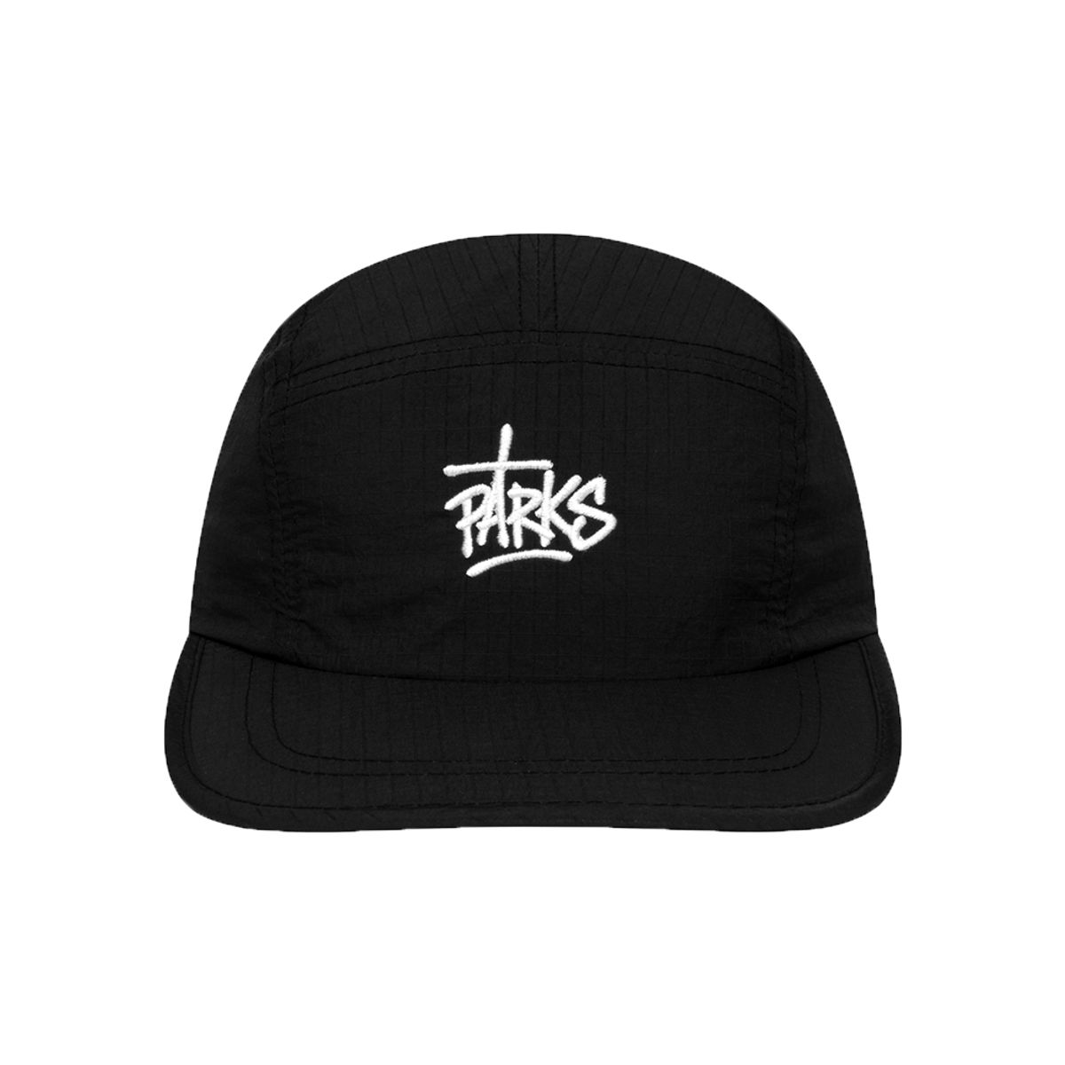 팍스(PARKS) 하이커 자수 캠프캡 블랙