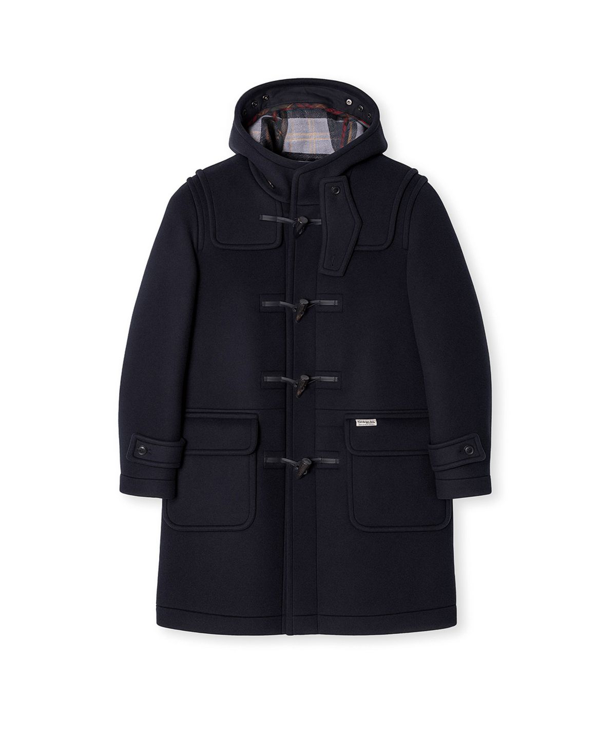 에든버러클럽(EDINBURGH CLUB) [London Tradition X  Edinburgh Club] ERICA MENS DUFFLE COAT [NAVY]