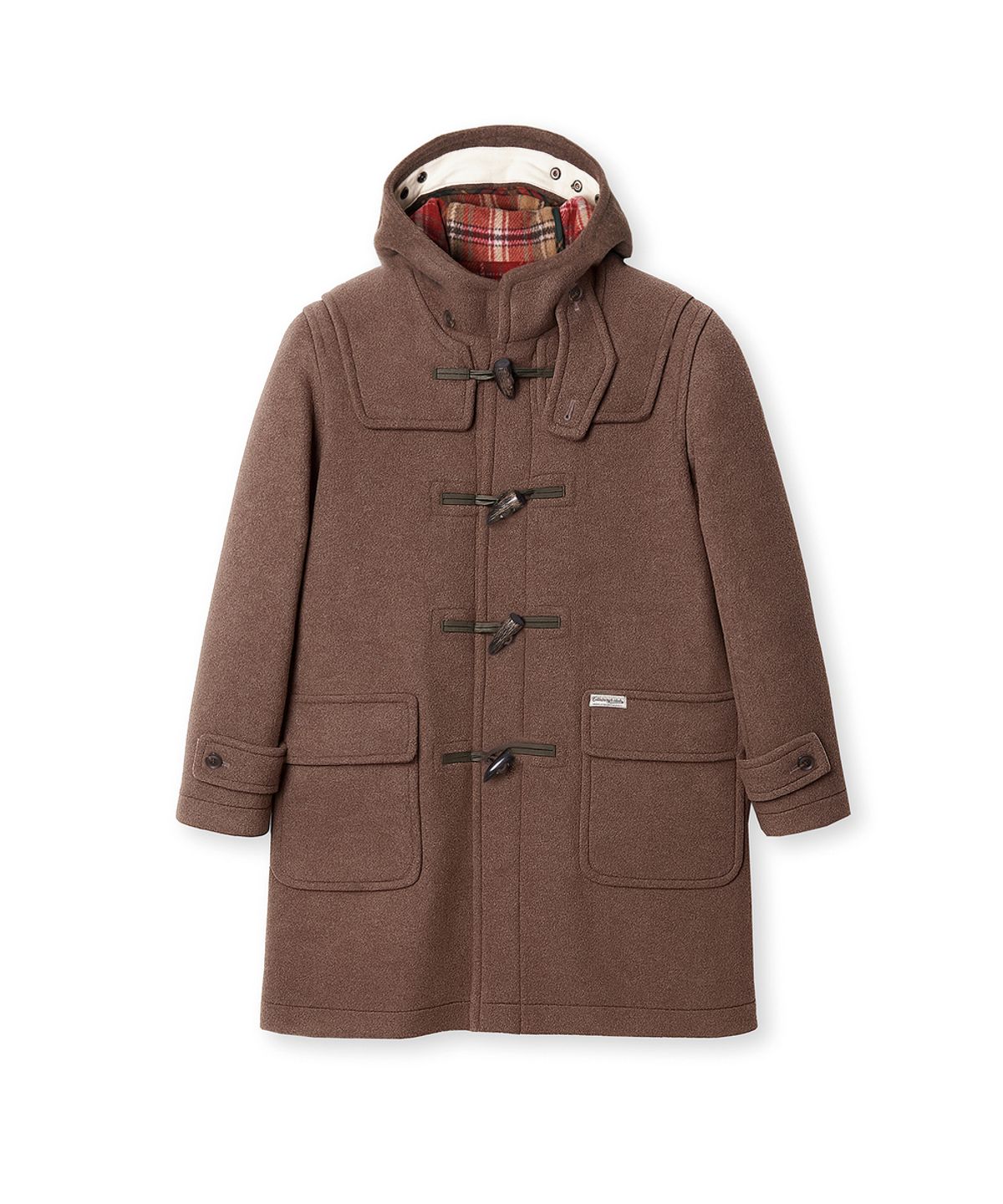 에든버러클럽(EDINBURGH CLUB) [London Tradition X  Edinburgh Club] ERICA MENS DUFFLE COAT [D/MUSHROOM]