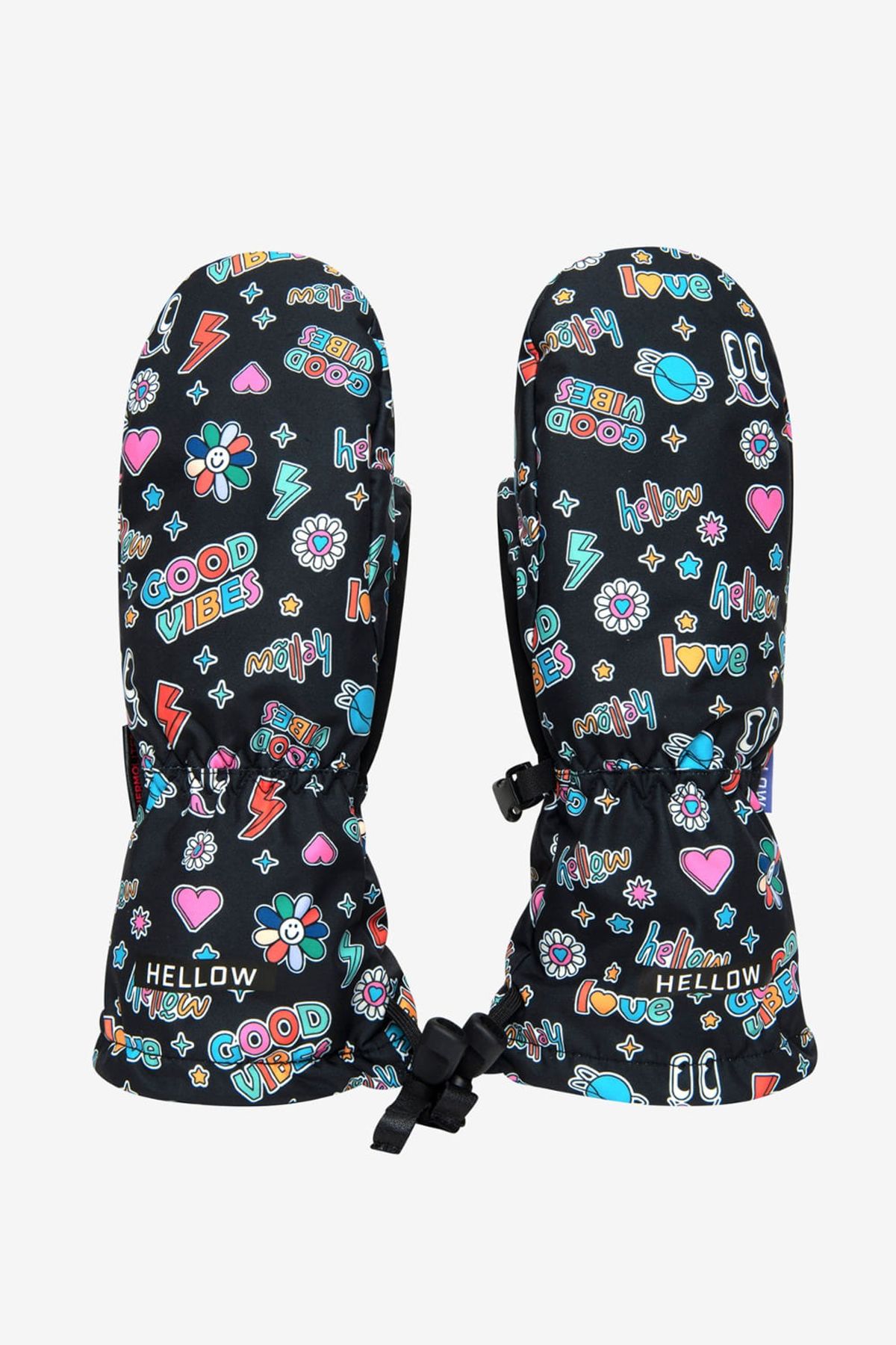 헬로우(HELLOW) KID MITTEN 25 good vibes