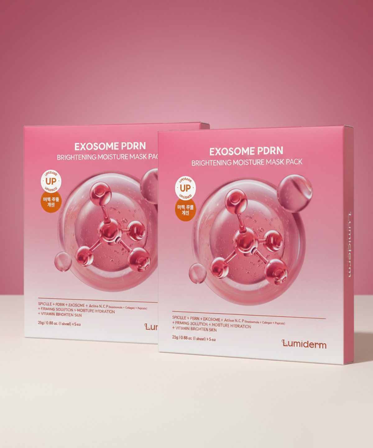 루미덤(LUMIDERM) 루미덤 엑소좀 피디알엔 브라이트닝 모이스처 마스크팩 10개입