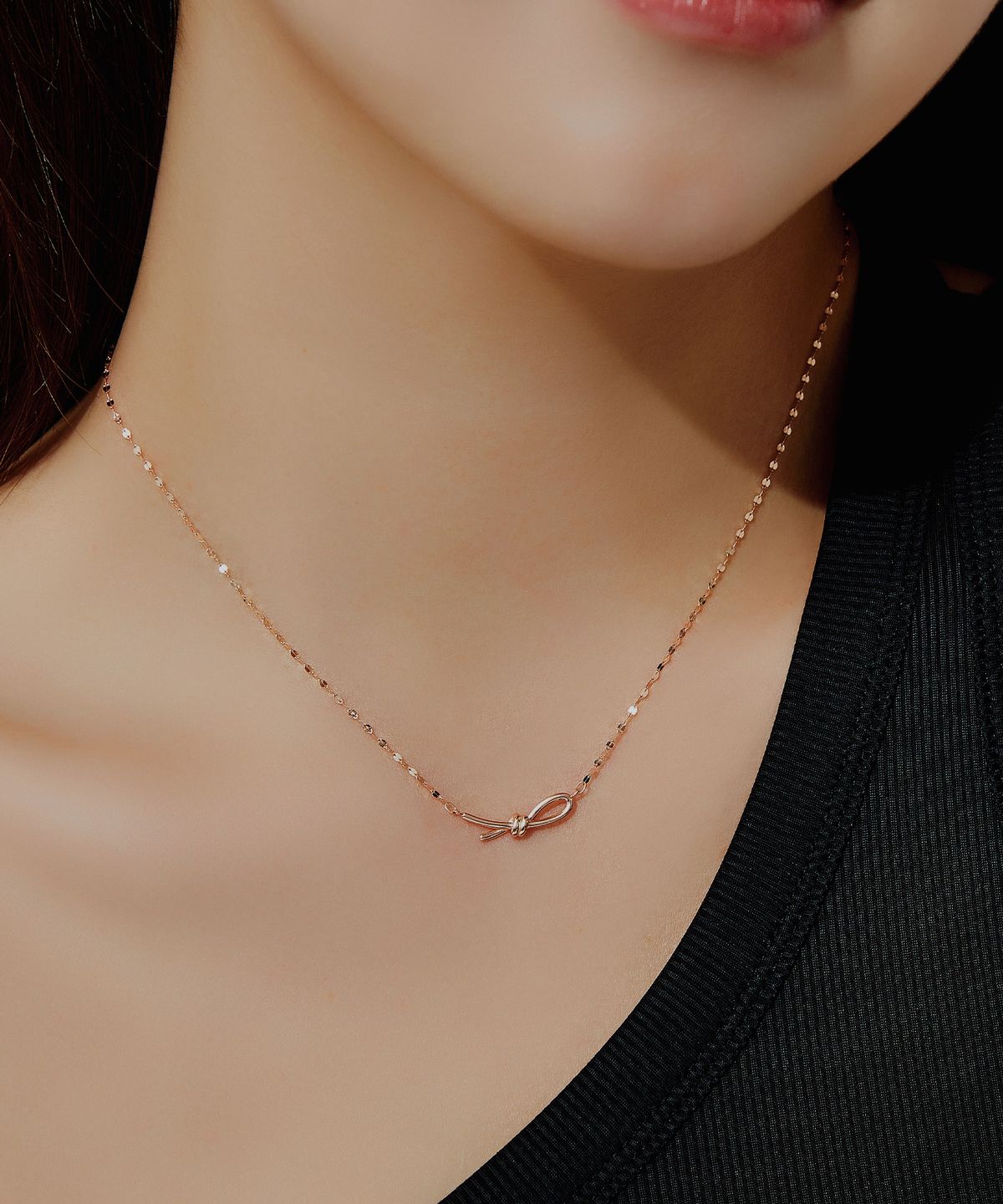 엘렌쥬얼리(HELENE JEWELRY) 14K 매듭 로프 목걸이