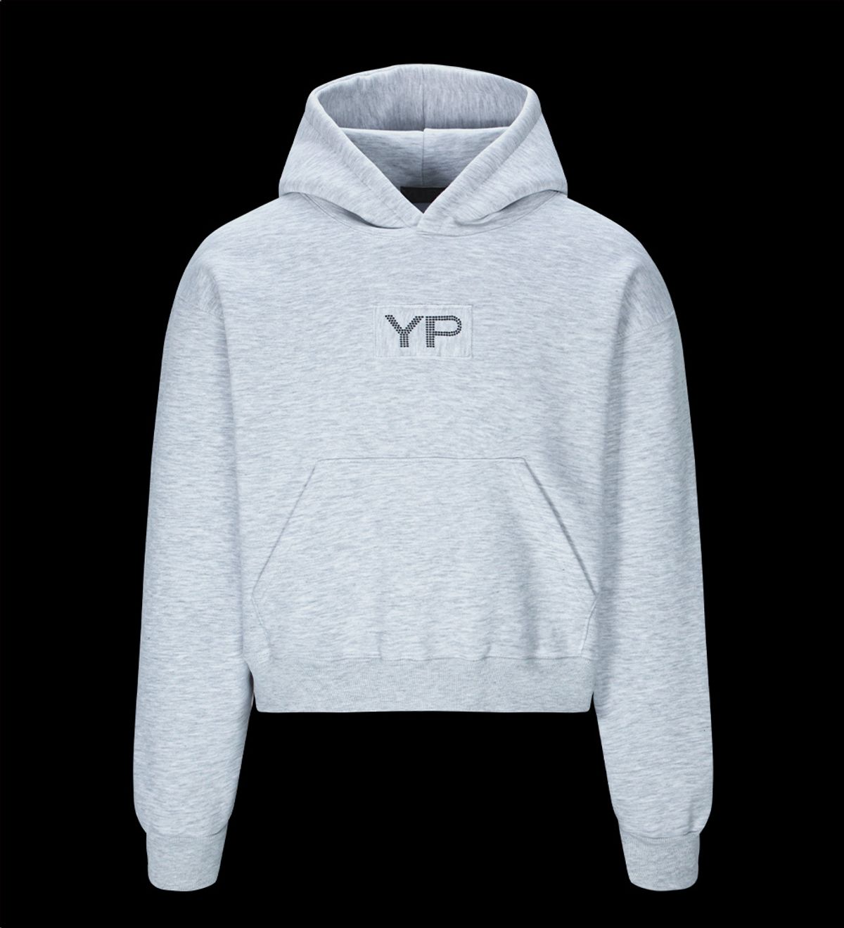 유프(YUPE) YP Hot-Fix Hoodie White Melange
