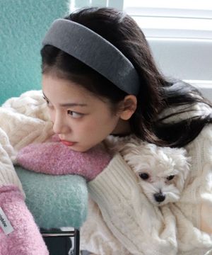 어반 니트 헤어밴드