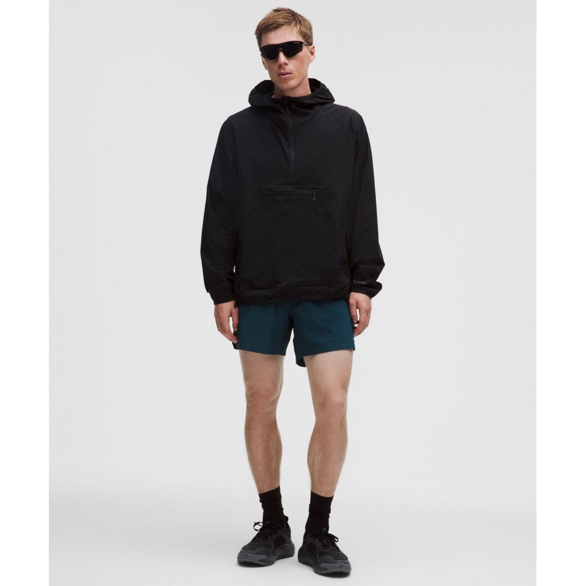 룰루레몬(LULULEMON) 마일 메이커 런 크루 립스탑 라인드 쇼츠 6inch  INCB