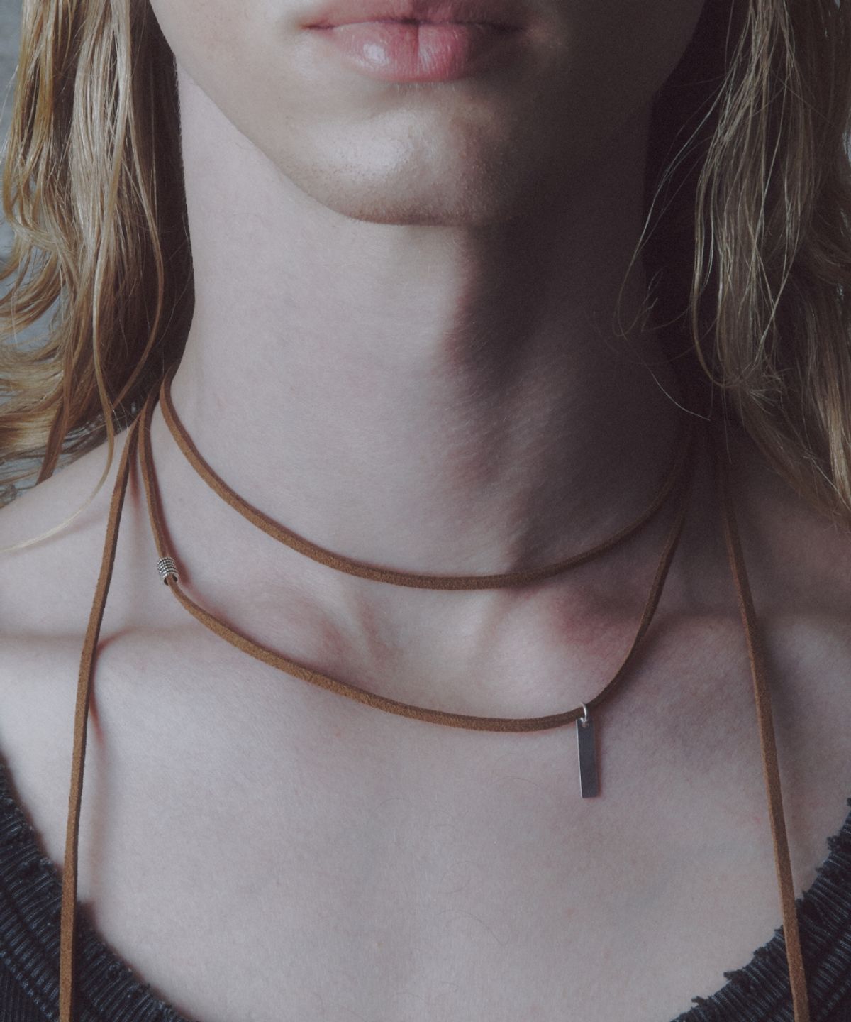 더스틸룸(THESTILLROOM) [SILVER] #N2505 Dustline necklace