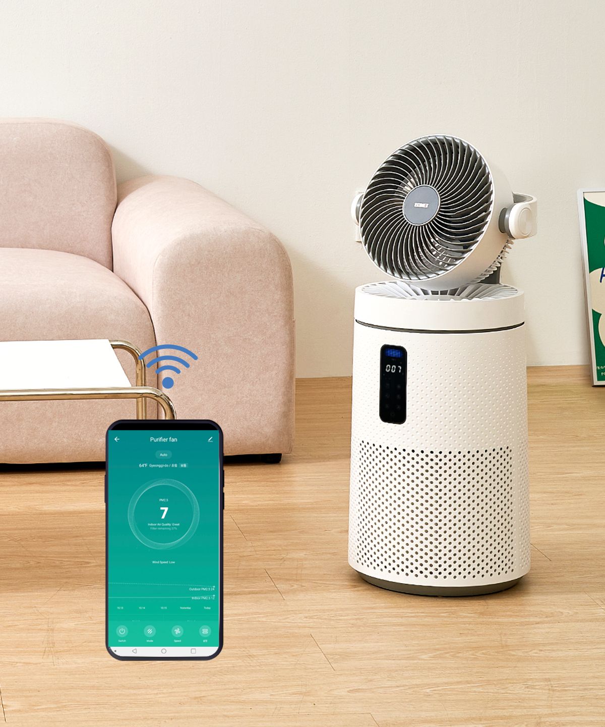 롯데알미늄(LOTTE ALUMINIUM) 롯데 공기청정기 LE-910 (10~14.5평형)