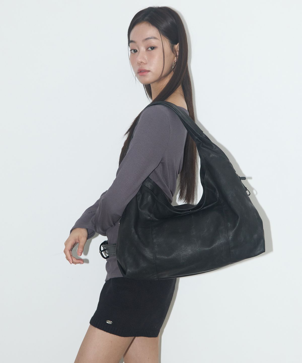 졸리(JOLLY) CALLA BAG 칼라백 - BLACK