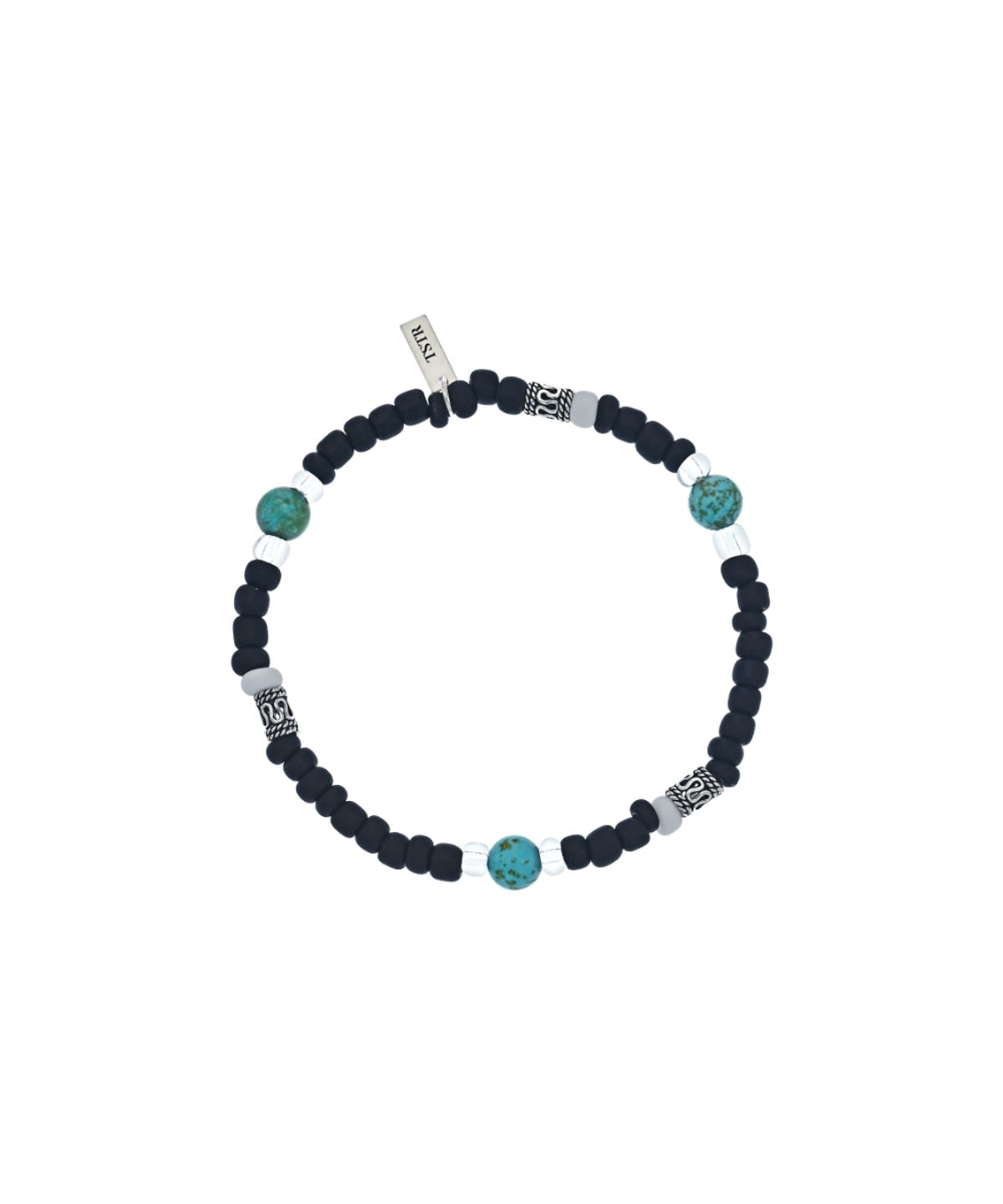 더스틸룸(THESTILLROOM) [SILVER] #B2508 Matte bead bracelet