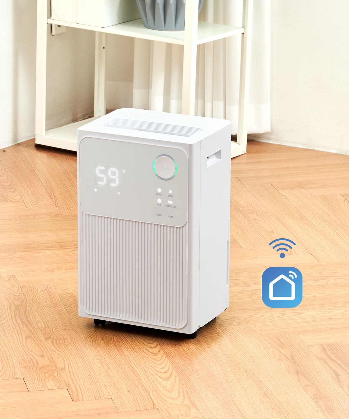 롯데알미늄(LOTTE ALUMINIUM) 롯데 12L 제습기 LDH-7012 WIFI