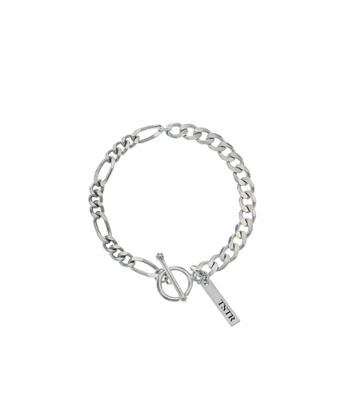 더스틸룸(THESTILLROOM) [SILVER] #B2514 Connect toggle bracelet