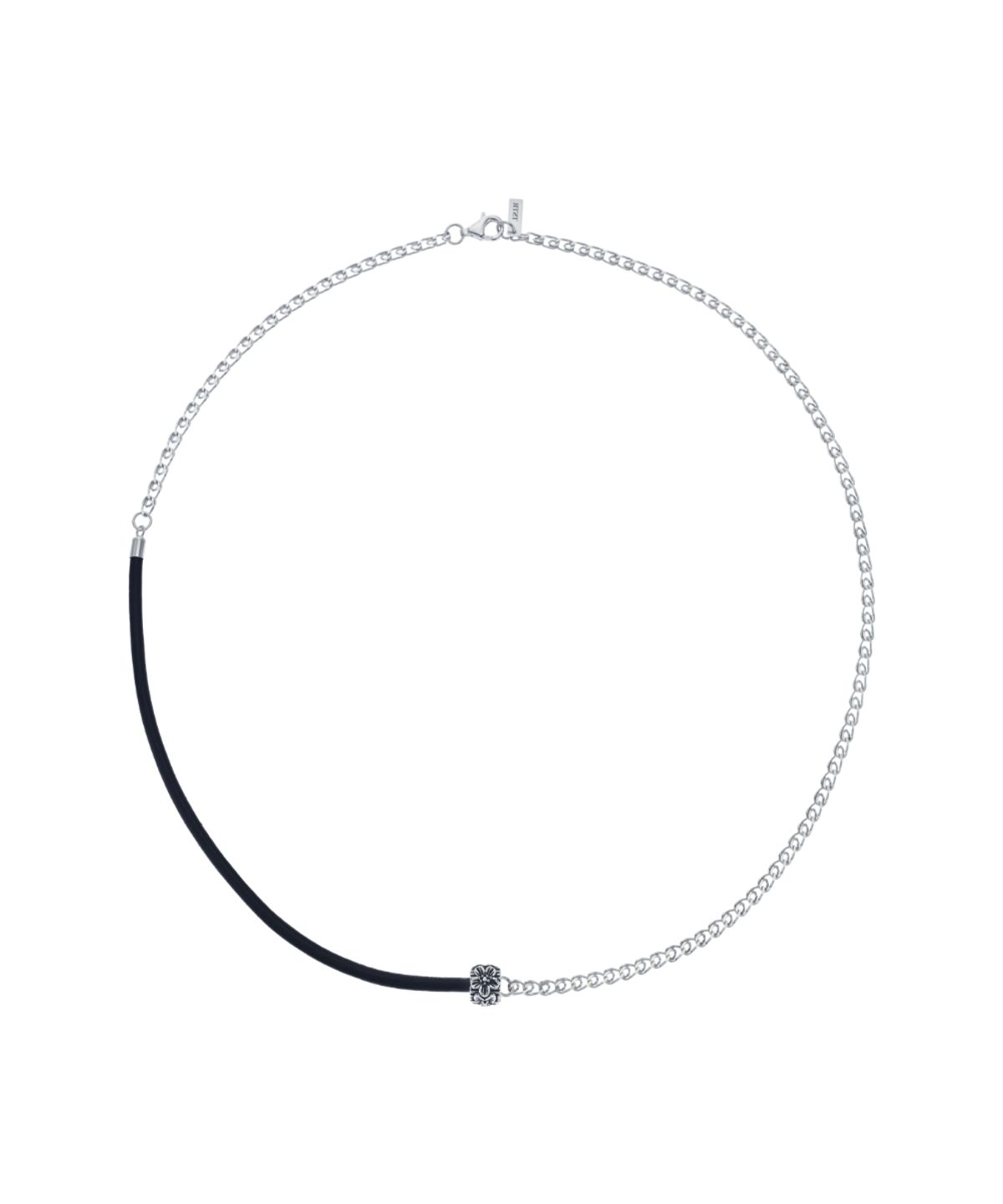 더스틸룸(THESTILLROOM) [SILVER] #N2520 Leather chain necklace