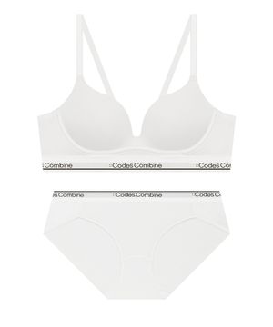 모달 볼륨일체형 노와이어 팬티 세트