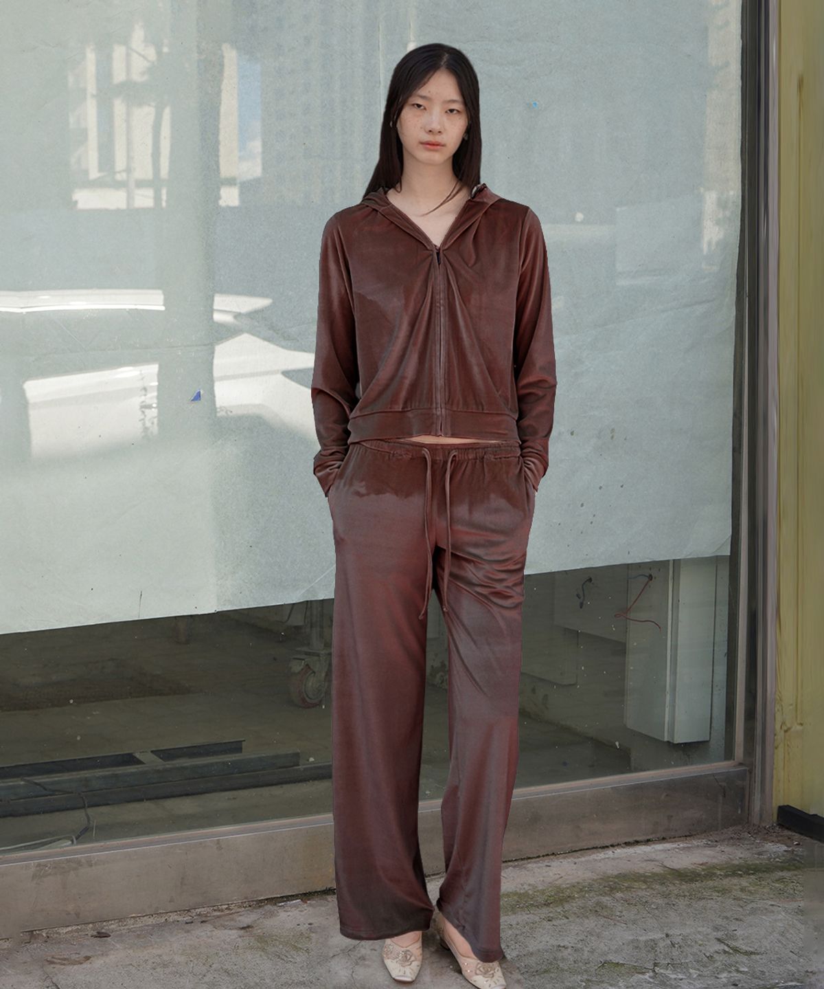 누아누(NUUANU) Elora pants_Brown