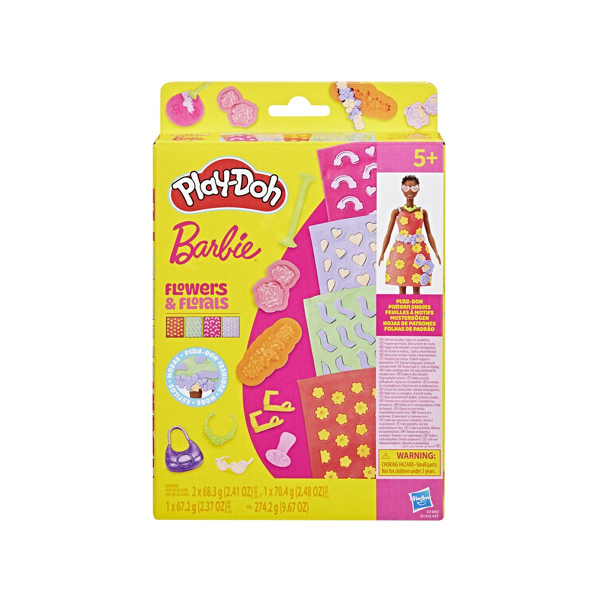 해즈브로(HASBRO) 플레이도 바비 의상 만들기 - 플라워