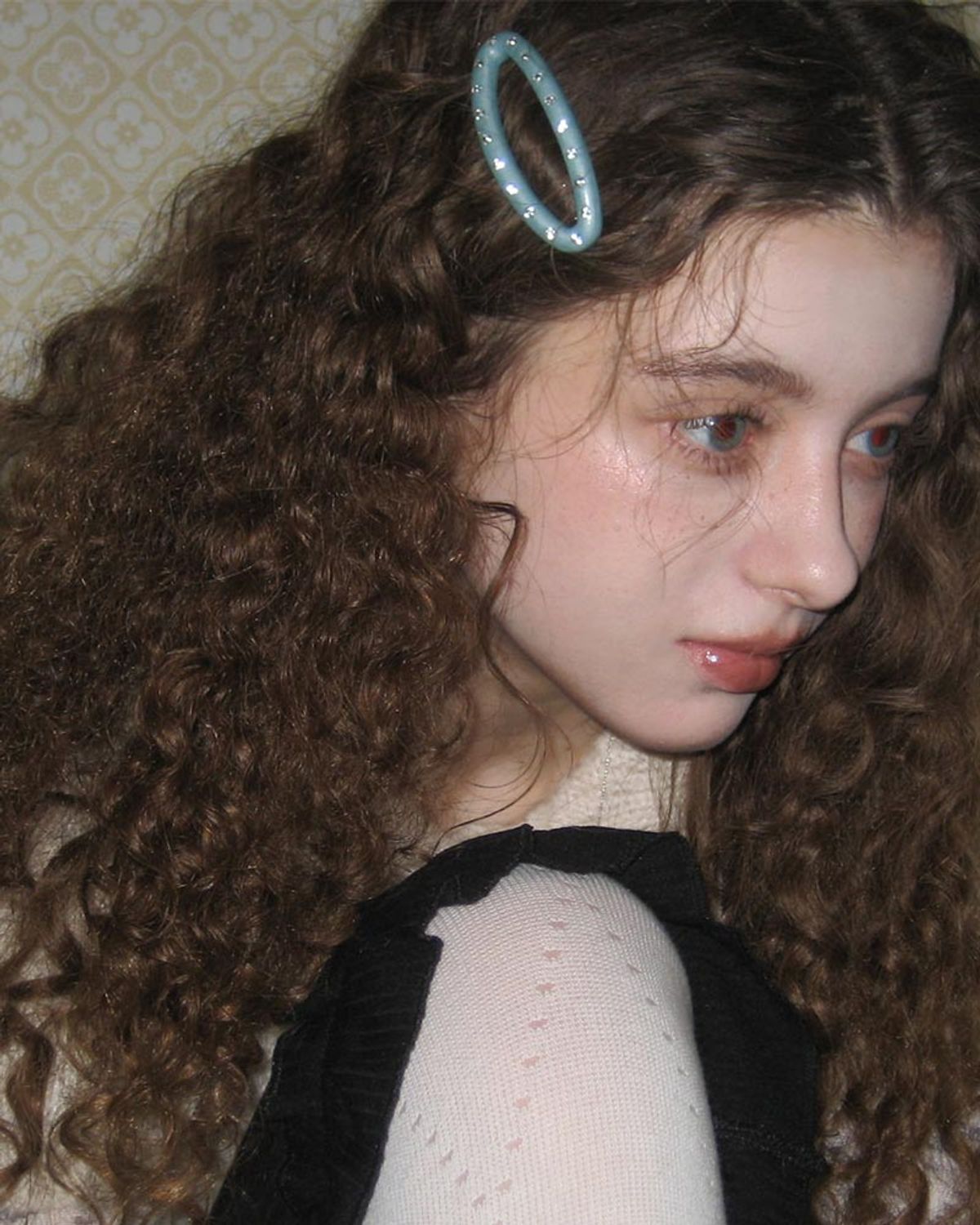 잇더즌매터(IT DOESN'T MATTER) Dazzle cubic hair pin (Mint)