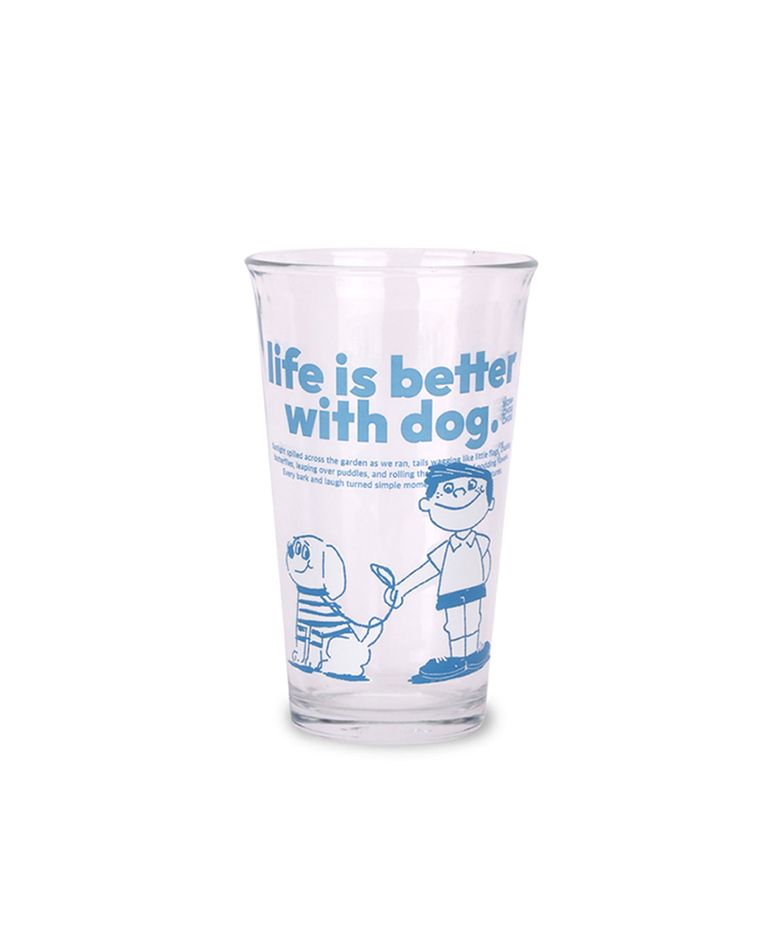 Country dog Clear Cup