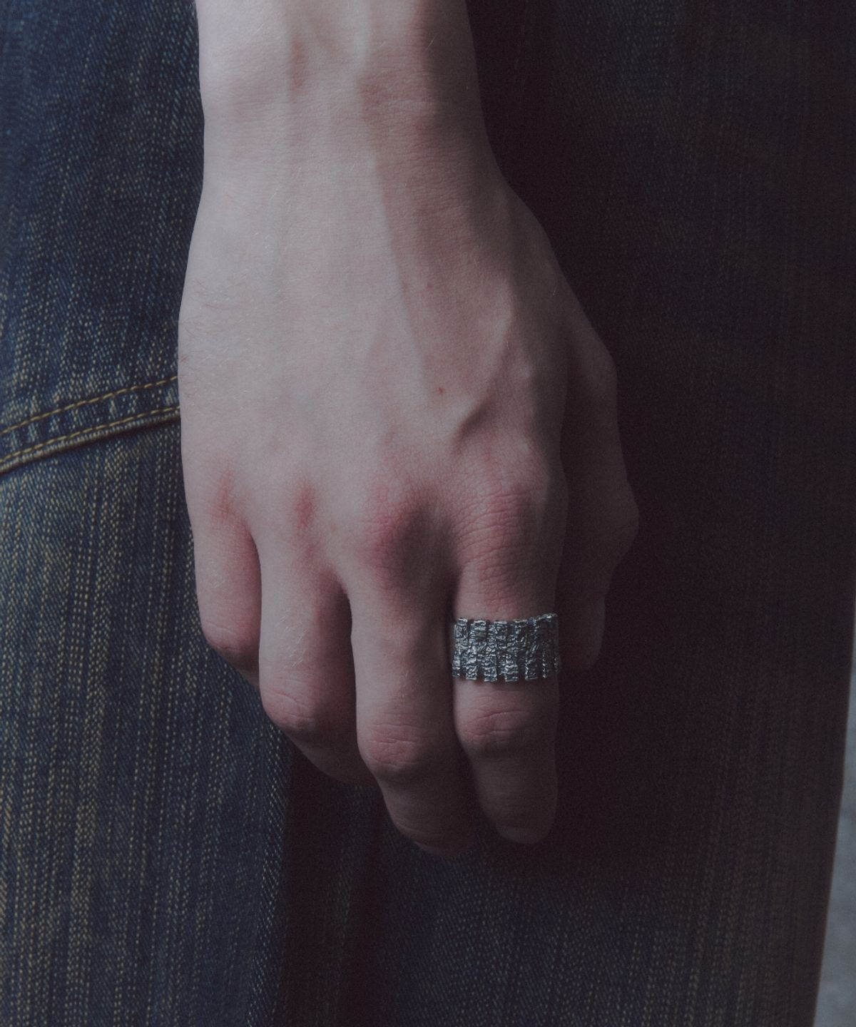 더스틸룸(THESTILLROOM) [SILVER] #R2527 Crack texture ring