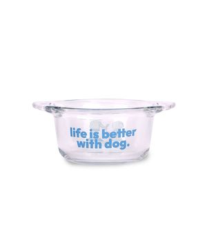 Country dog lunch bowl