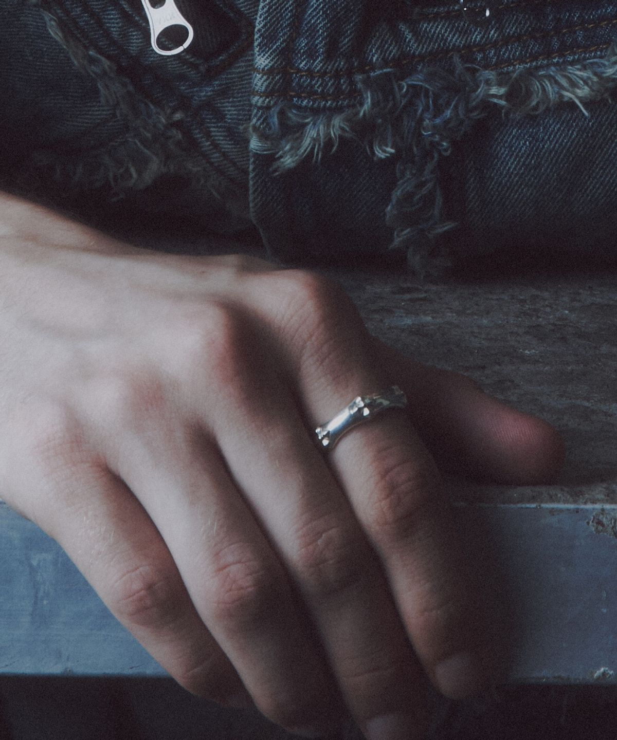 더스틸룸(THESTILLROOM) [SILVER] #R2531 Vein ring
