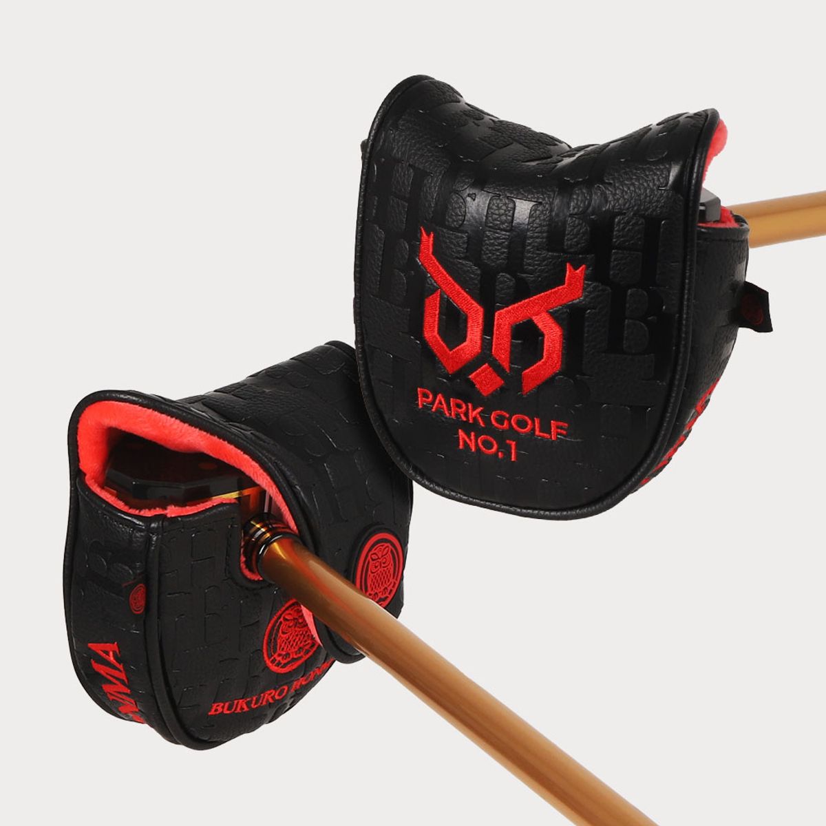 페르시안캣 골프(PERSIANCAT GOLF) 부쿠로혼마 BH패턴 핫스템핑 헤드커버 블랙 (B5FUDC01)