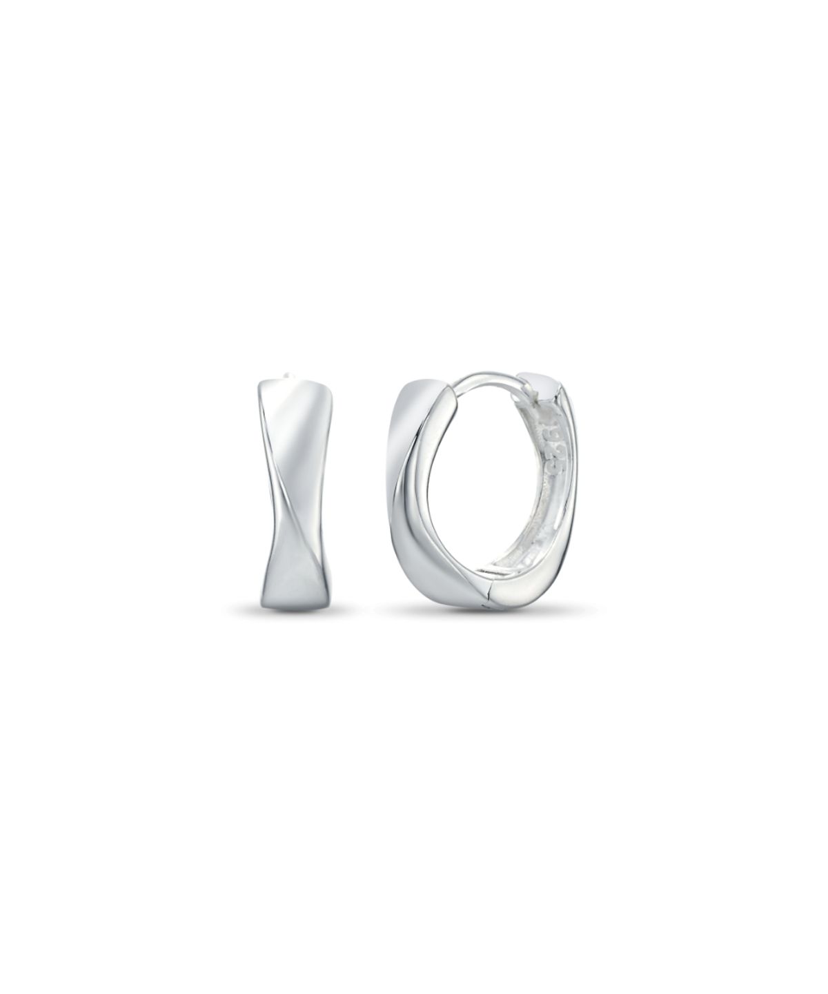 더스틸룸(THESTILLROOM) [SILVER] #E2538 Dice hoop earring